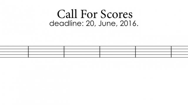 Call for Scores